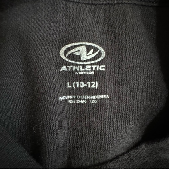 Athletic Works Girls Boxy Crop Top - Picture 4 of 6